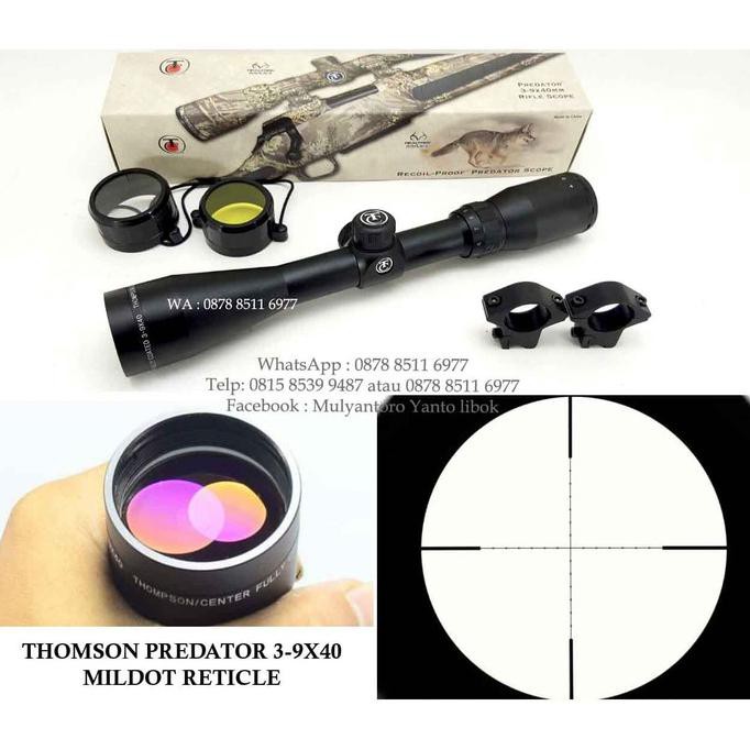 SCOPE TC THOMSON PREDATOR 3-9X40 LEGEND