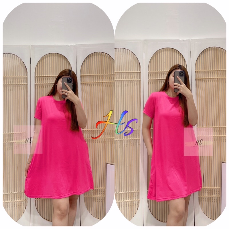 NEW-DRESS POCKET/DRESS WANITA/FIT M-XXL