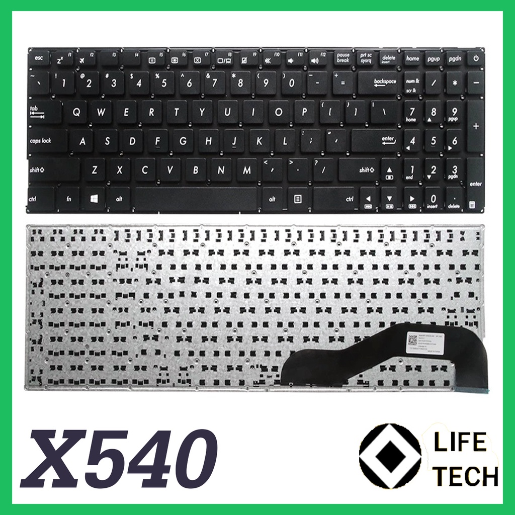Keyboard Asus X540 x540y X540L X540S X544 X540LA X540LJ X540SA X540SC X540B BLACK
