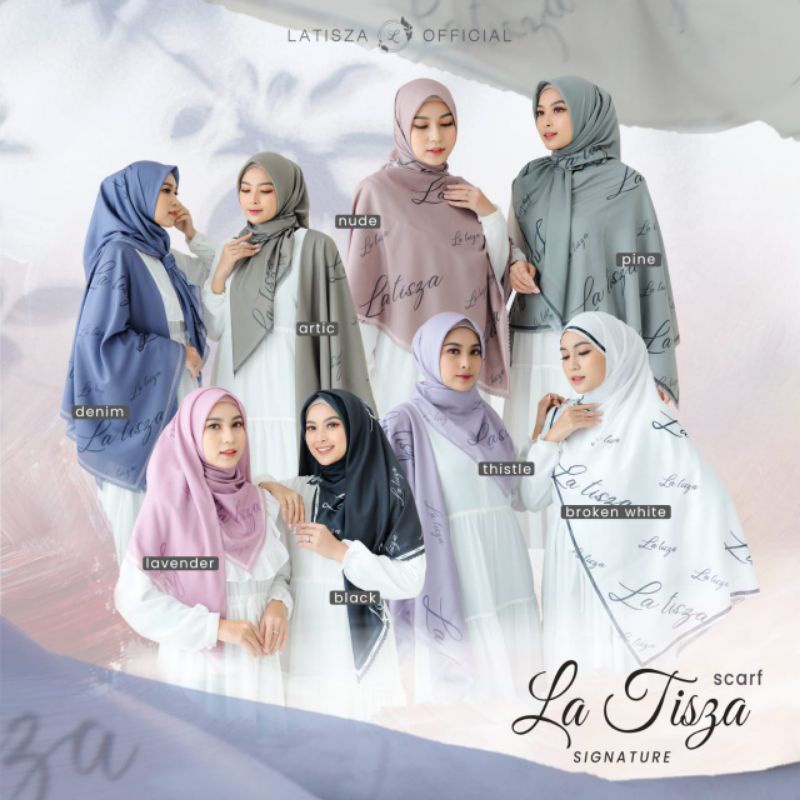 LATISZA SIGNATURE SCARF By LATISZA HIJAB