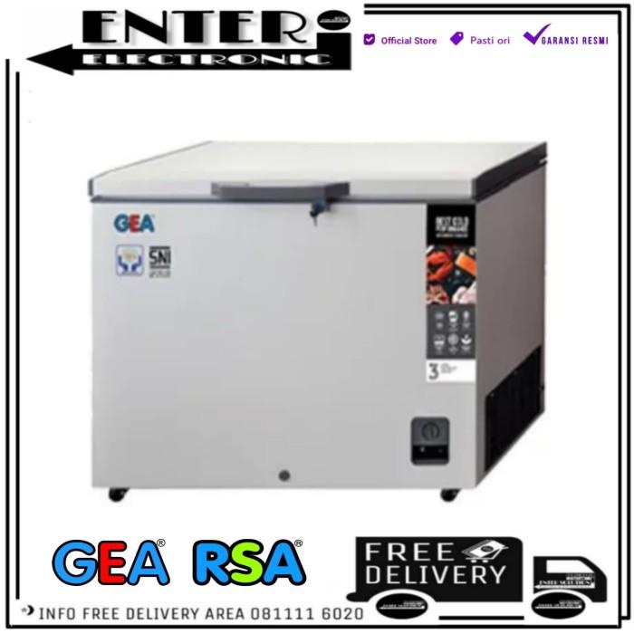 Box | Gea Ab336 - Chest Freezer Gea 330 Liter Freezer Box Pembeku Ab 336 R
