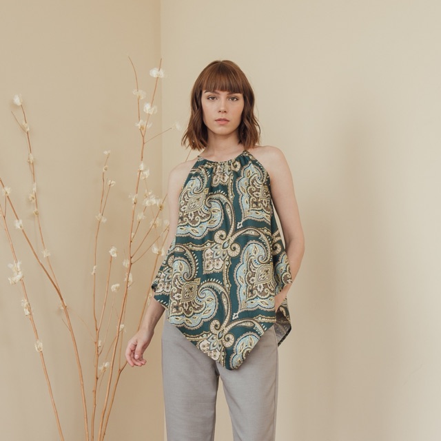 Batik Halter Top
