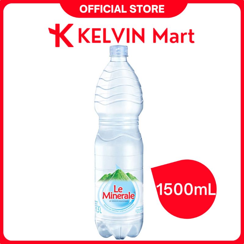 

Air Minum Le Minerale Water botol 1500mL | KELVIN Mart