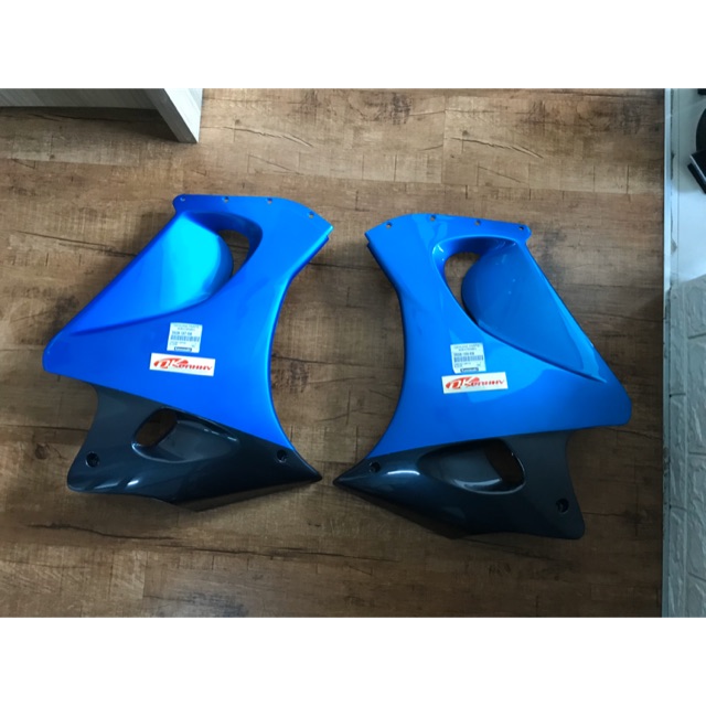 Fairing ninja rr old biru muda original