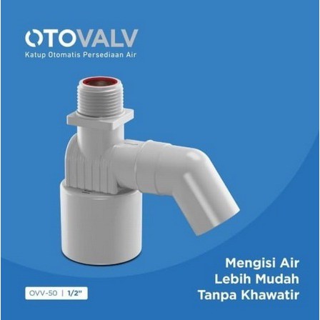 Pelampung Air Otomatis Penguin Otovalv Vertikal 1/2 inch - OVV-50