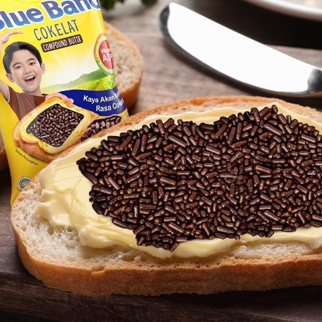 

Ready QT6I Blue Band Choco Sprinkle 90 gr EG8 Q