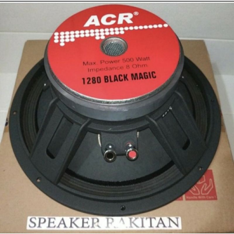 Speaker Full Range 12 inch 1280 ACR Black Magic / Full Range ACR 8" 1280 Black Magic