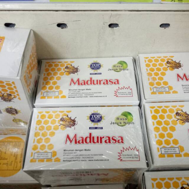 

Madurasa isi 12 sachet per box
