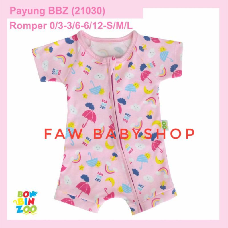 BONBINZOO Romper SNI Bayi size 0-3/ 3-6/ 6-12 Bulan bon bin zoo