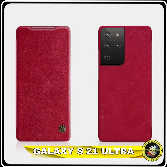 Case Samsung Galaxy S21 Plus S 21 Ultra FlipCase Dompet kulit Premium
