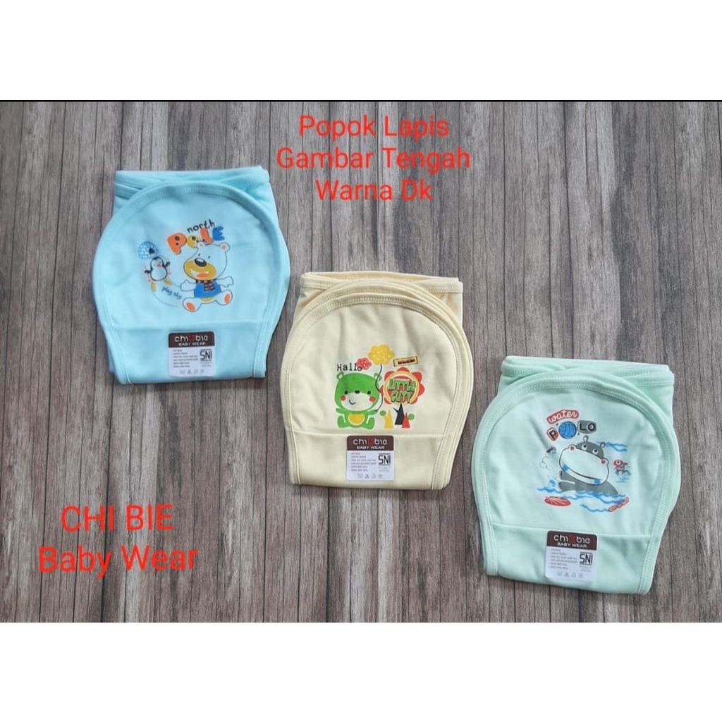 ♥BabyYank♥ 12Pcs/1Lusin POPOK TALI KAIN CHIBIE DASAR PUTIH &amp; DASAR WARNA 1LUSIN - BAHAN BAGUS TIDAK TIPIS