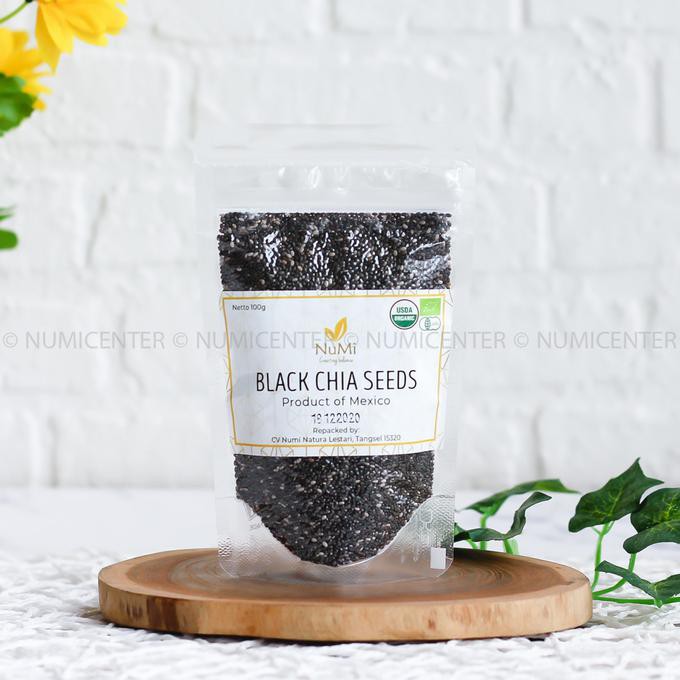 

MURAH PROMO Certified Organic Black Chia Seeds Biji Chia Organik 100g