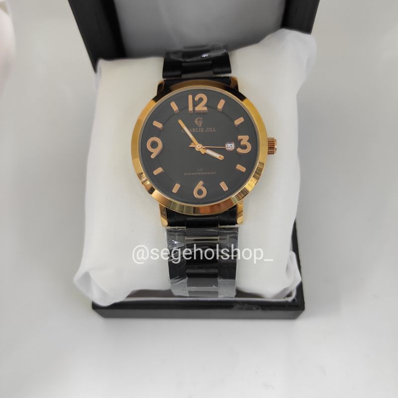Jam Tangan Pria Charlie Jill Original 100%