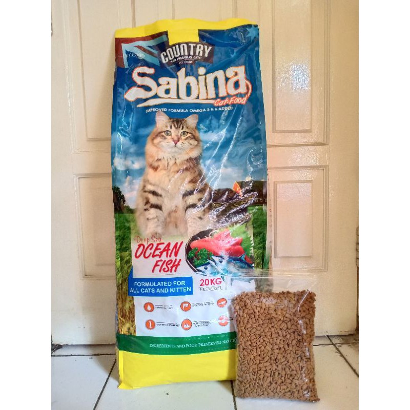 Sabina makanan kucing 1kg