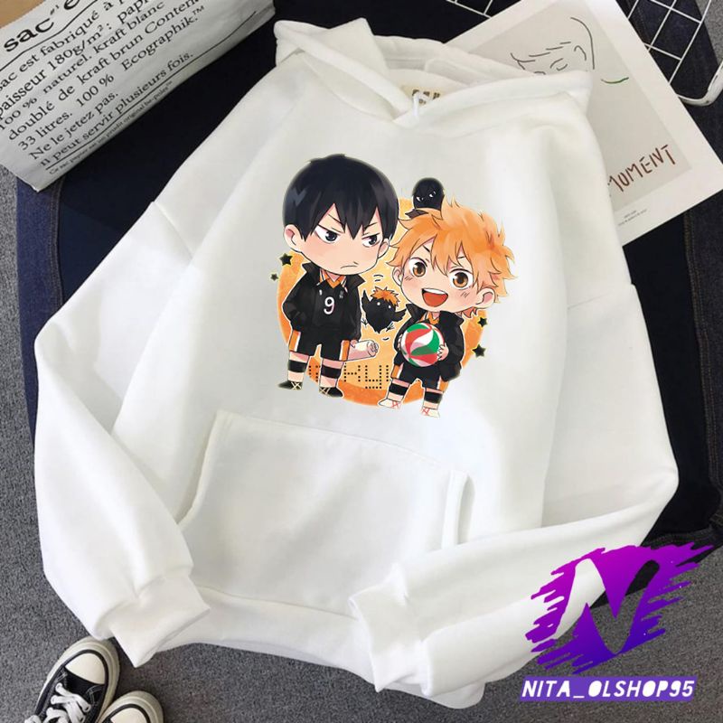 hoodie anak anime haikyuu