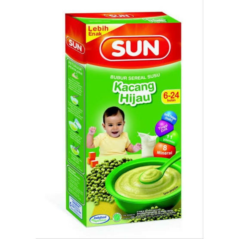 SUN Bubur Bayi 6+ 120gr Varian Rasa