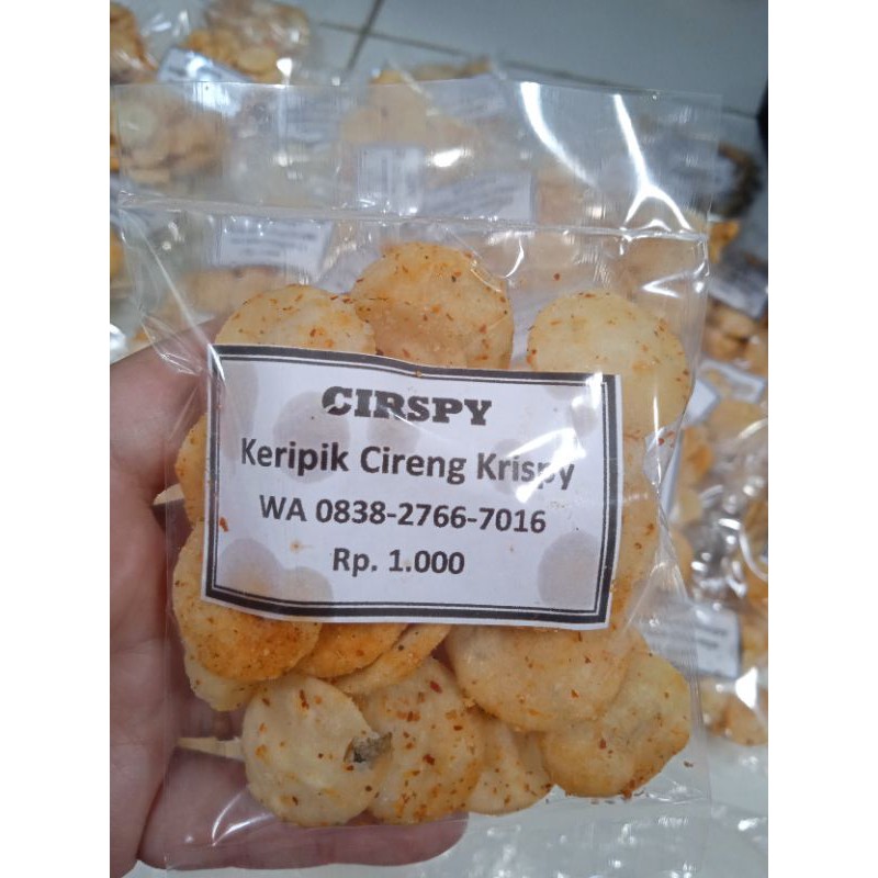 

Keripik Cireng Krispy Mini Pedas