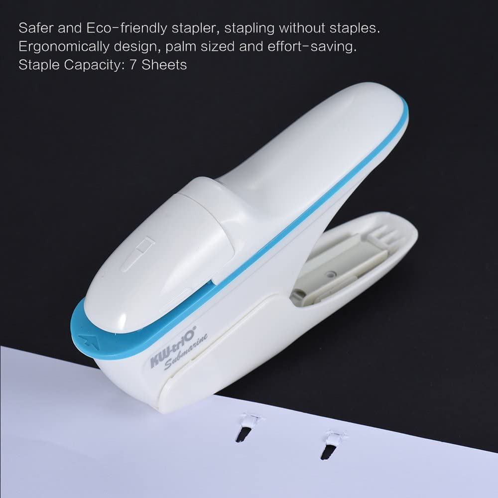 Magic Stapler KW-trio 5299 / Stapless /Stapler Unik Tanpa Isi (4 WARNA PILIHAN)