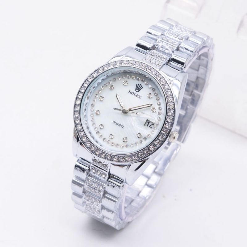 Jam Tangan Wanita Permata R0lex Jam Tangan Terlaris Best Seller Wanita