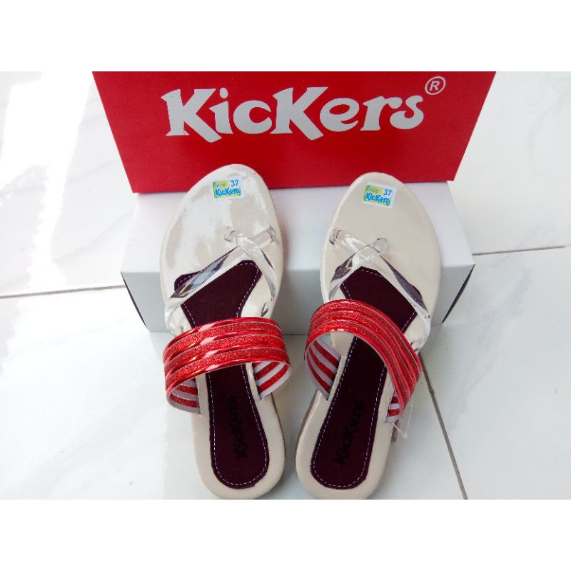 KICKERS SANDAL WANITA JAPIT KACA