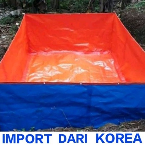 TERPAL KOLAM IKAN UKURAN 900X300X100 A8 DAN A12