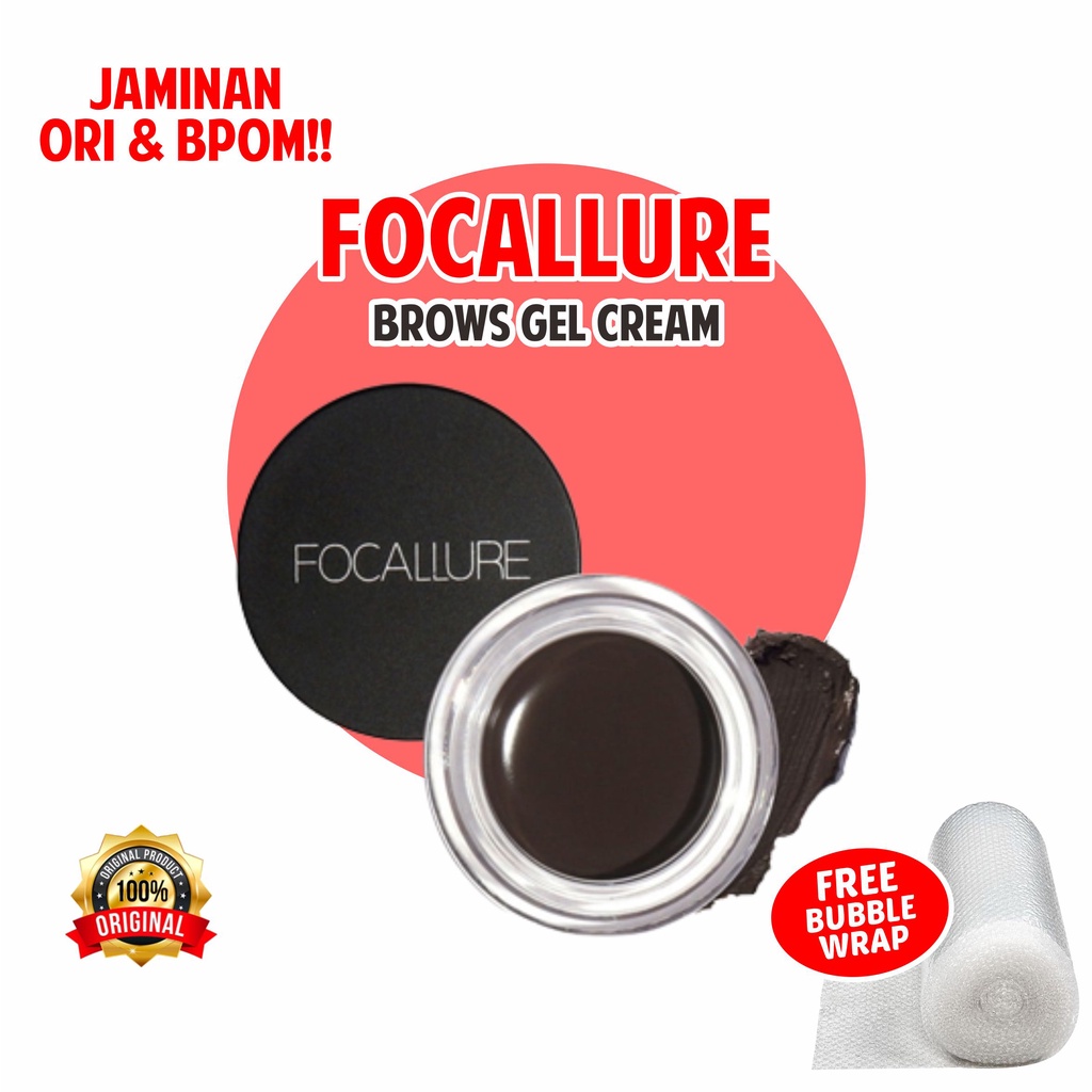 Focallure Brows Gel Cream Eyebrow Pensil Alis Langsung Kirim COD Original