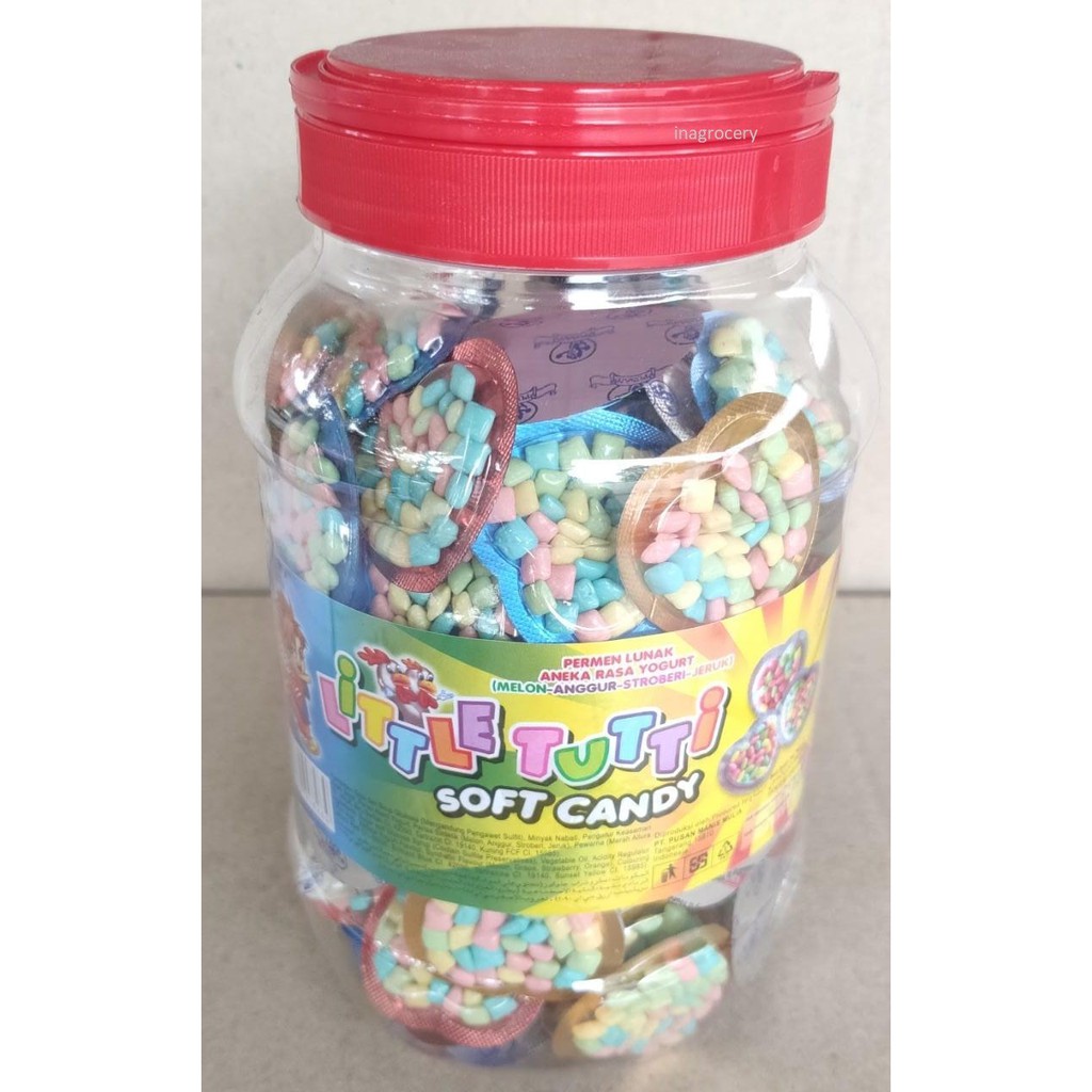PUSAN LITTLE TUTTI SOFT CANDY TOPLES