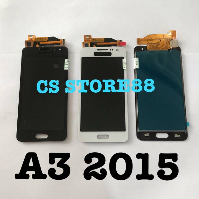 LCD 1 SET SAMSUNG GALAXY A3 2015 A300 A300F ORIGINAL BISA KONTRAS
