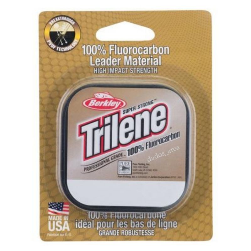 Senar Leader Berkley TRILENE 25YD 100% Fluorocarbon Shock Leader Pancing