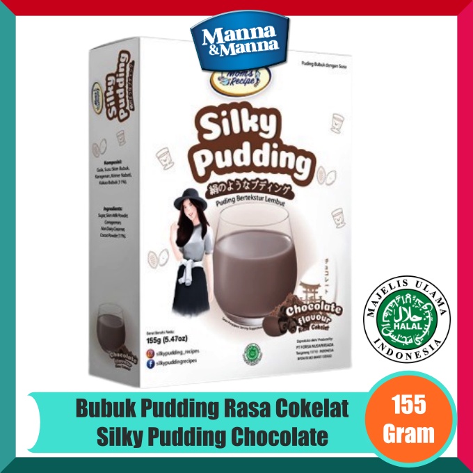 

Silky Pudding Chocolate Bubuk Pembuat Puding Rasa Cokelat - 155 Gram