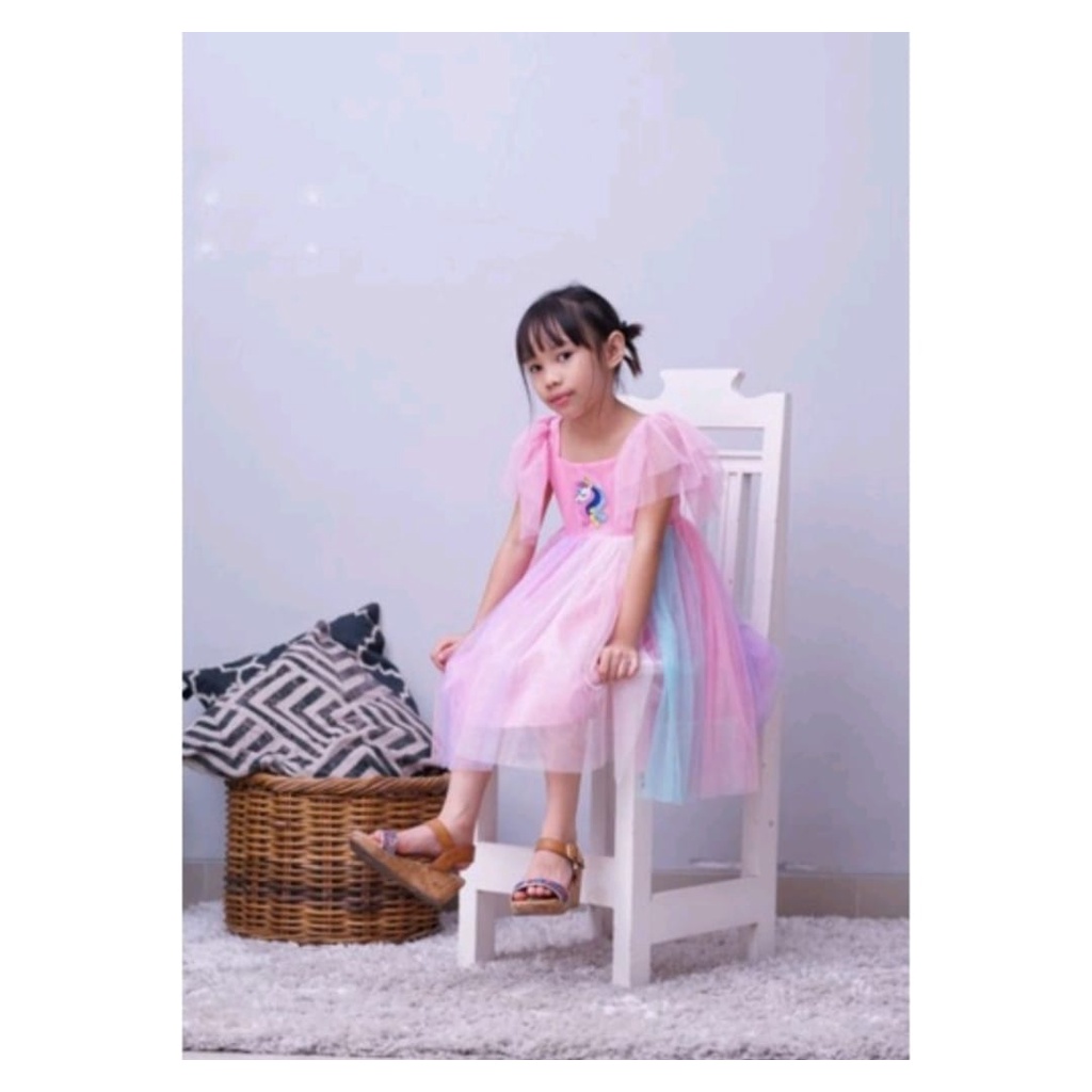 DRESS PELANGI LITTLE PONY