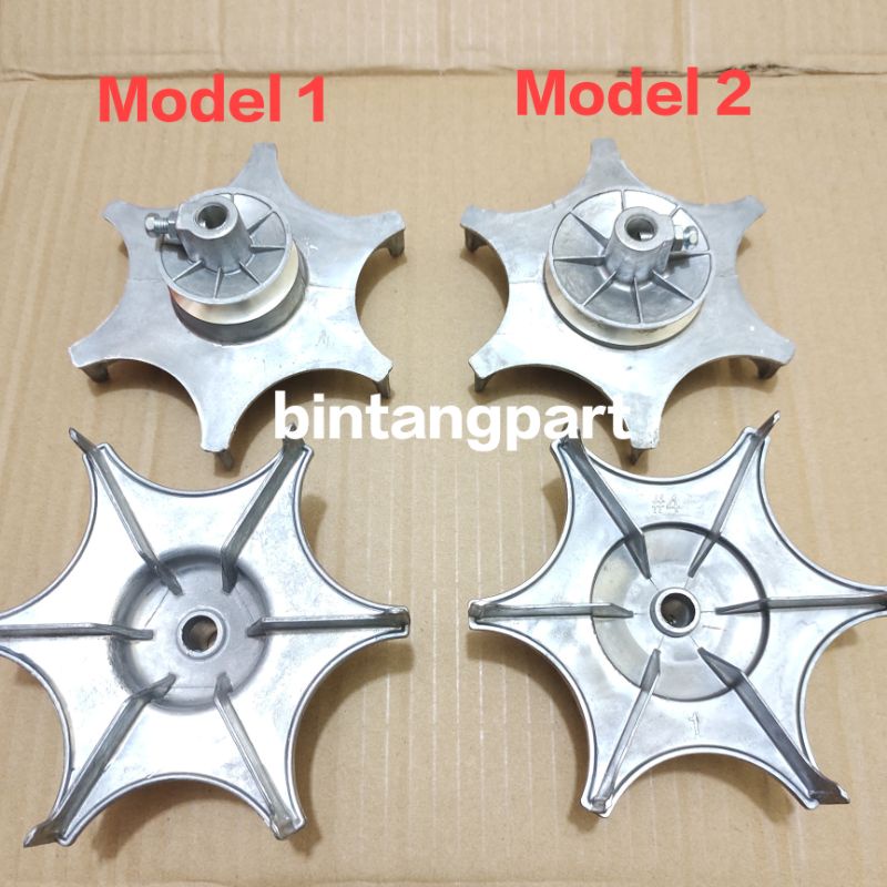 pully dinamo mesin cuci sharp 2 tabung original.. lubang ass 10mm