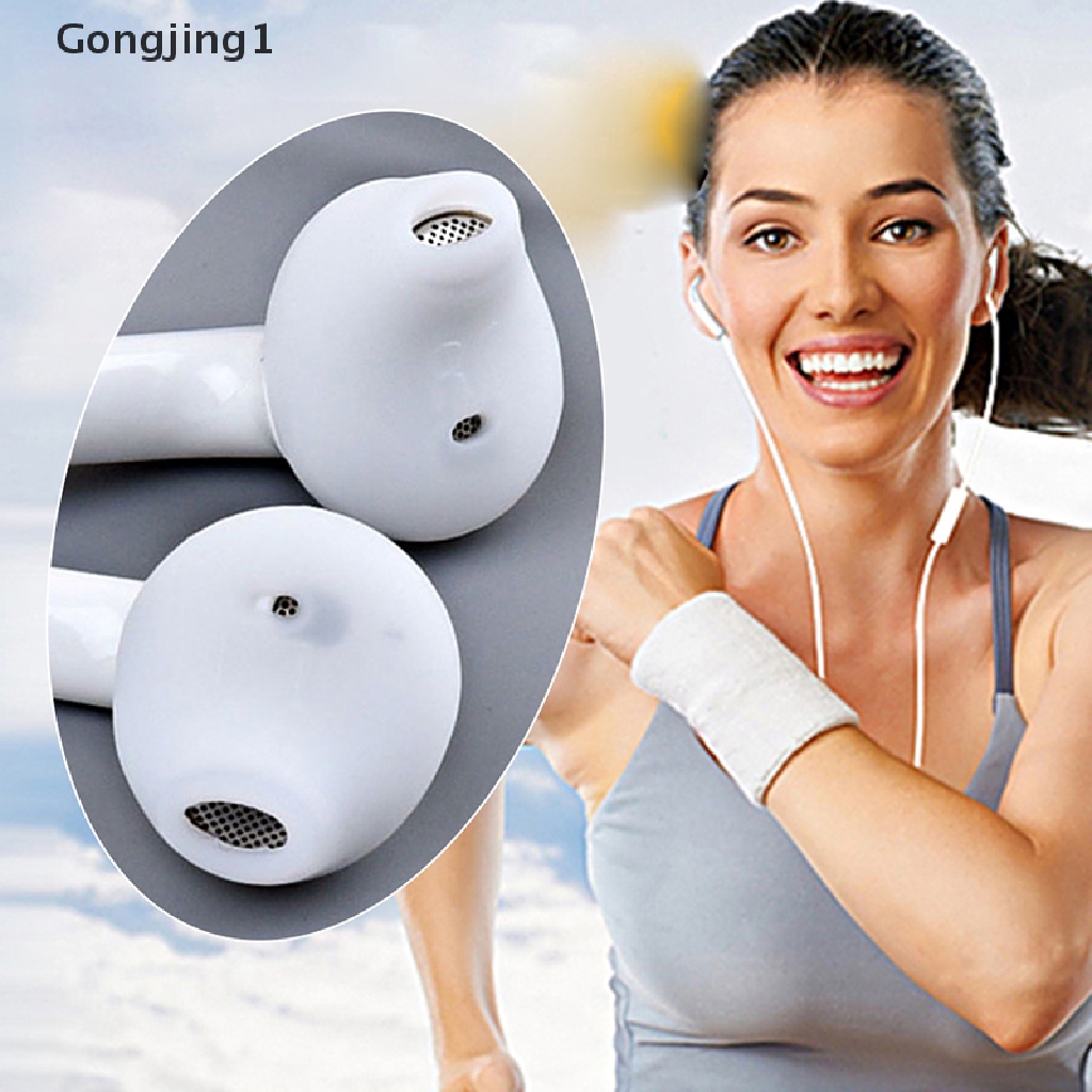 Gongjing1 / 10pcs / lot Bantalan Earpad Bahan Silikon Untuk Samsung S6 S7 Id