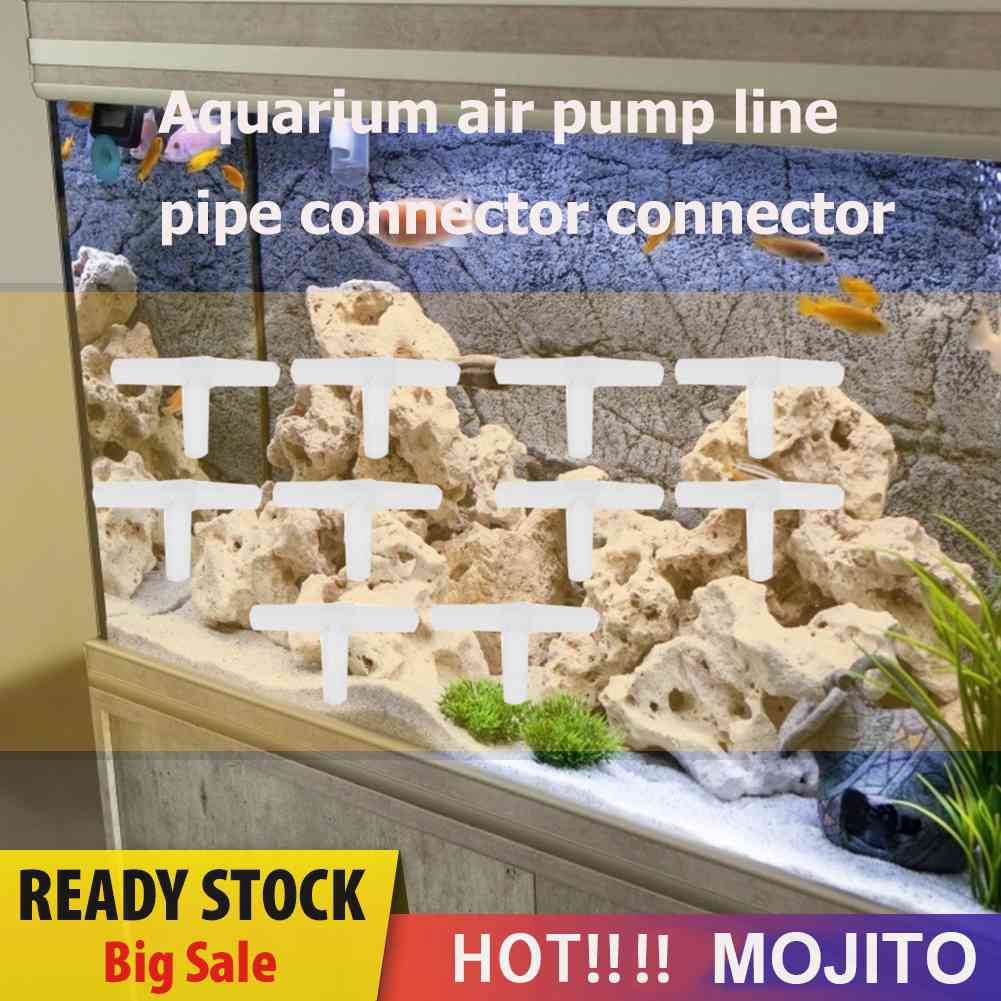 10pcs Adaptor Konektor Selang Pompa Udara Akuarium
