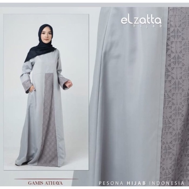 Gamis Elzatta Hijab Original Gamis Athaya