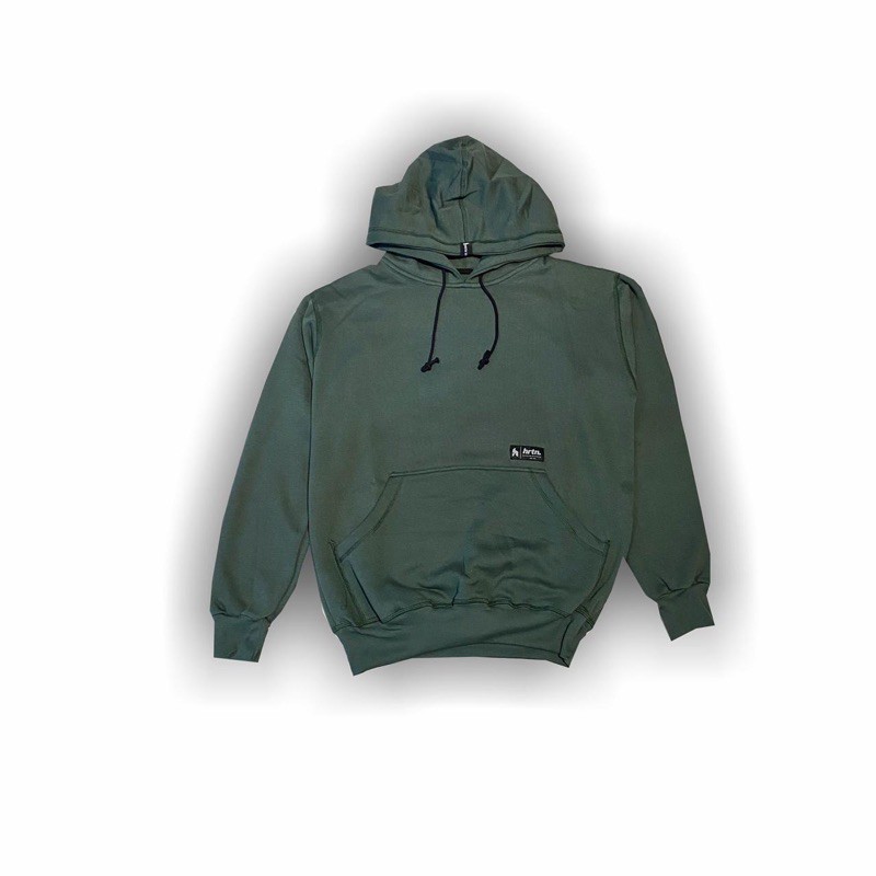 Hoodie basic HRTN green