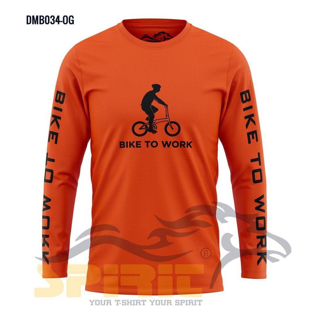BIKE TO WORK  T-SHIRT BAJU KAOS DISTRO BIKE TO WORK BAJU GOWES COD KAOS BIKE PAKAIAN SEPEDA