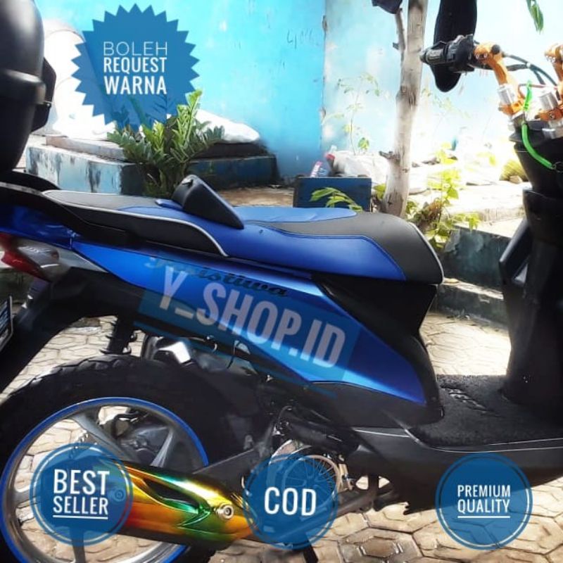 Jok Motor Modifikasi Honda Beat Custom Model Eropa