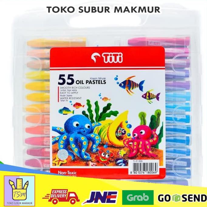 

New! Crayon Krayon Minyak Set Titi Warna Pensil Oil Pastels Hadiah Termurah Termurah