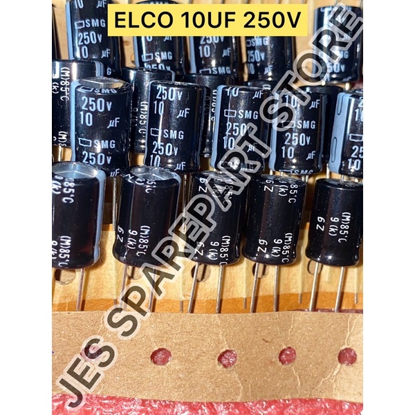 ELCO 10uf 250V VENT