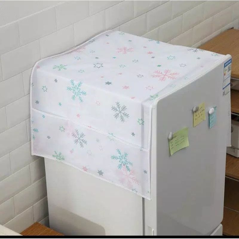 Cover kulkas Anti air / Taplak kulkas waterproof