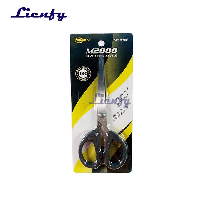 

Gunting Sedang M2000 Scissors [SM-A165] / Gunting Kertas Kain Plastik / Gunting Besar Super Tajam / Gunting Dapur Hitam / Alat Pemotong Kain