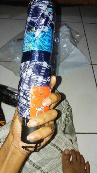 Payung Lipat 3 Kembang Murah Motif Bunga Lucu Cakep Merk Nagoya Fujisan