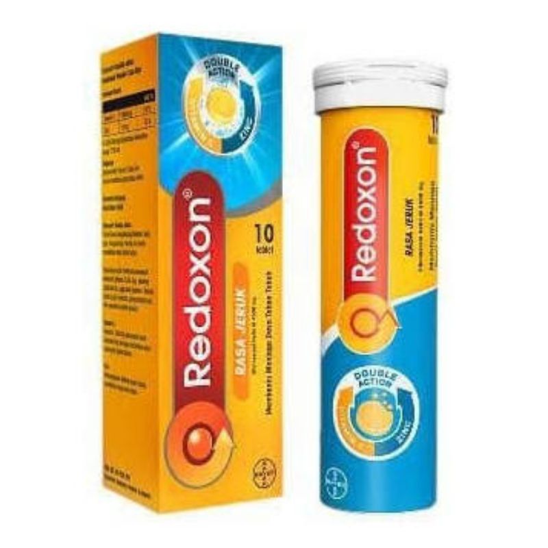 redoxon vitamin C + zinc tablet triple action effervescent