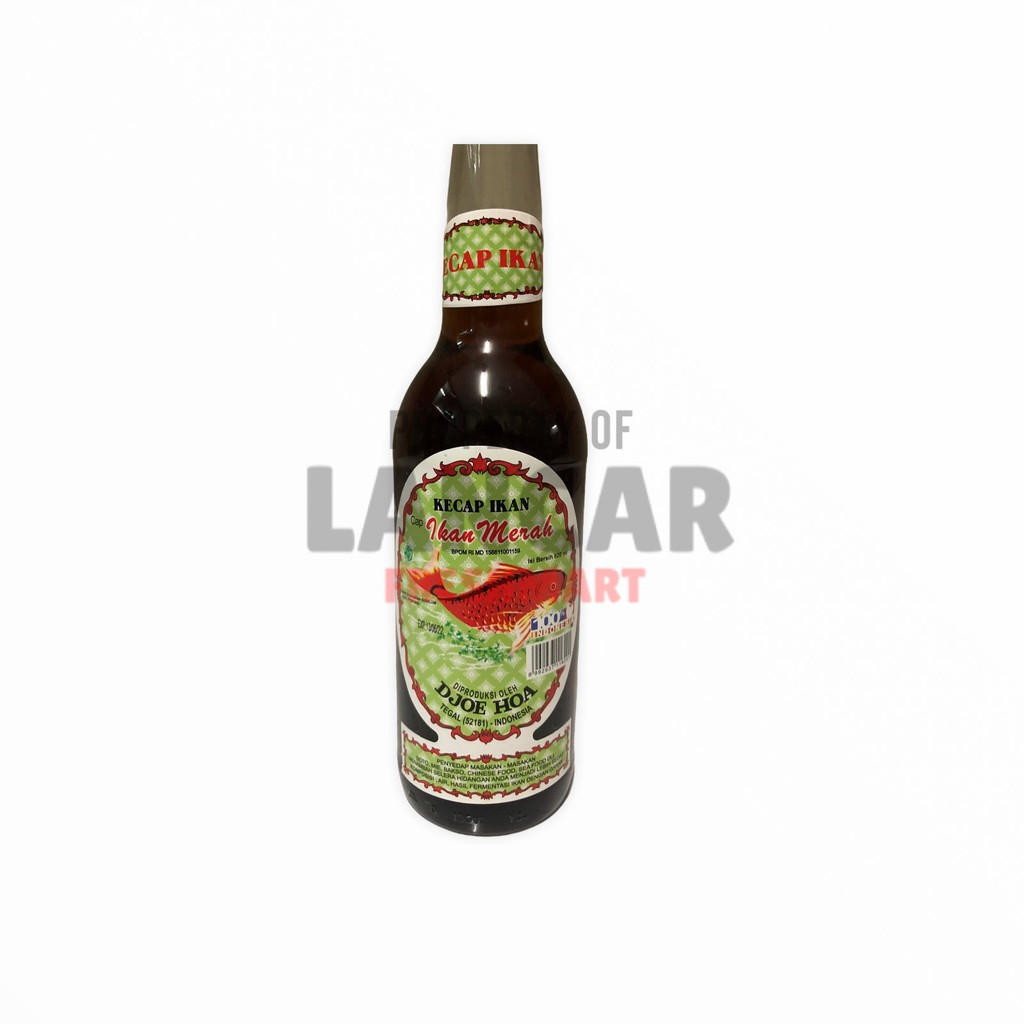 KECAP IKAN DJOE HOA 620ML / KECAP IKAN CAP IKAN MERAH DJOE HA 620ML