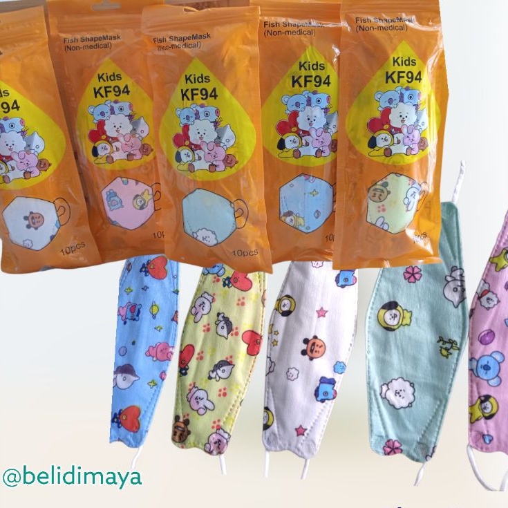 Masker Anak BTS - KF94