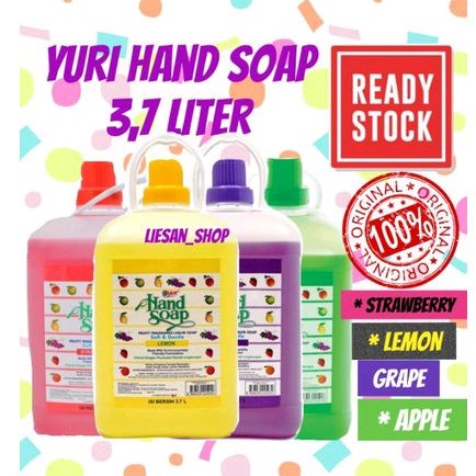 (SEMUA KURIR) YURI HANDSOAP 3, 7 LITER