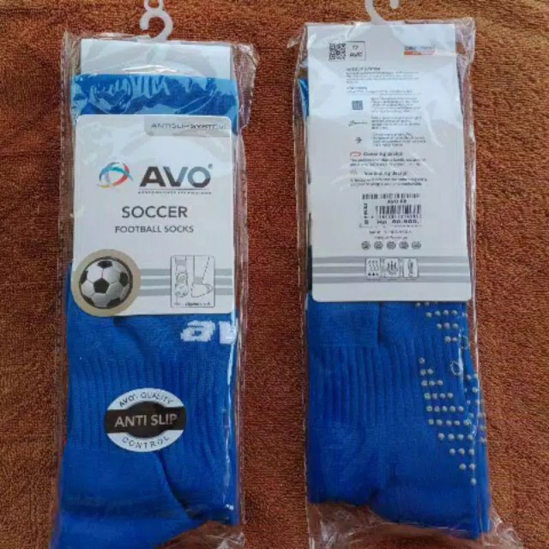 Kaos Kaki Anti Slip Panjang R8 Avo-Biru