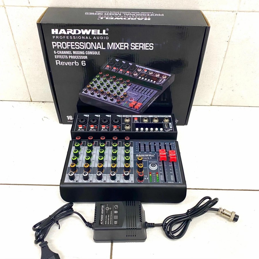 Mixer Audio Hardwell REVERB 6 - 6 Channel Original