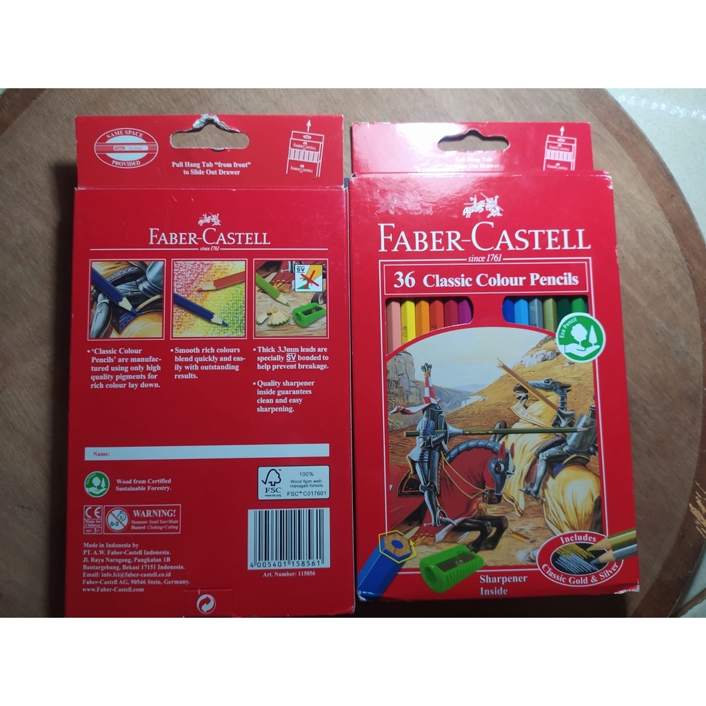 

PENSIL WARNA FABER CASTEL 36 ORIGINAL